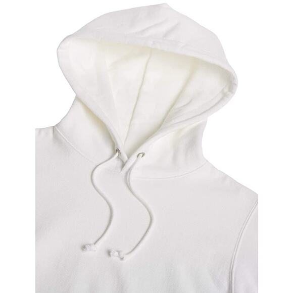 NWT Champion Men’s Reverse Weave Pullover Hoodie White Size L - Picture 2 of 3